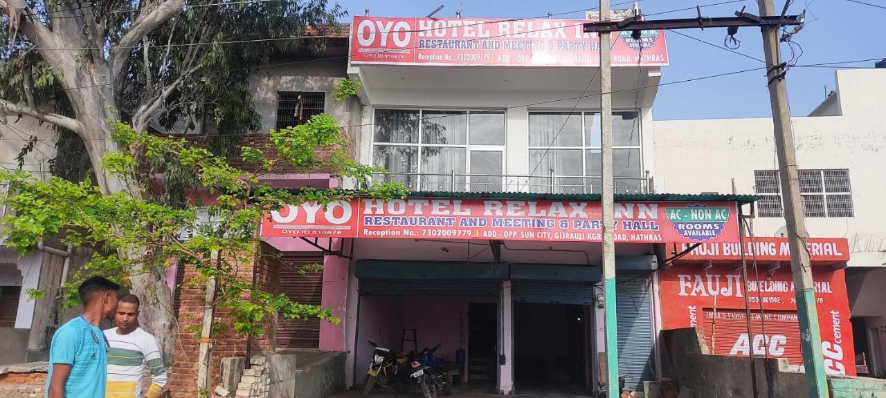 Oyo 81087 Hotel Relax Inn Hāthras Dış mekan fotoğraf